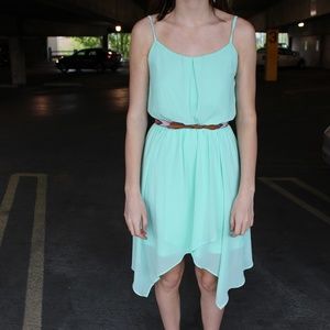 Light Blue Flowy Dress